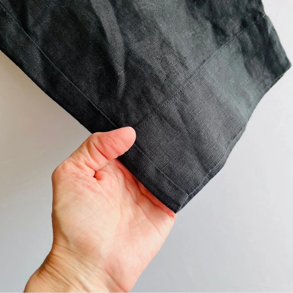 J. Jill Black Wide Leg Pants - Picture 3 of 9